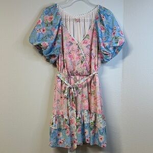 Love Colette Flying Tomato Floral Mini Dress Size M